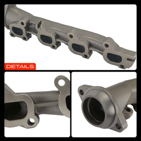 A-Premium manifold pictured with Ram truck showing vehicle compatibility benefit