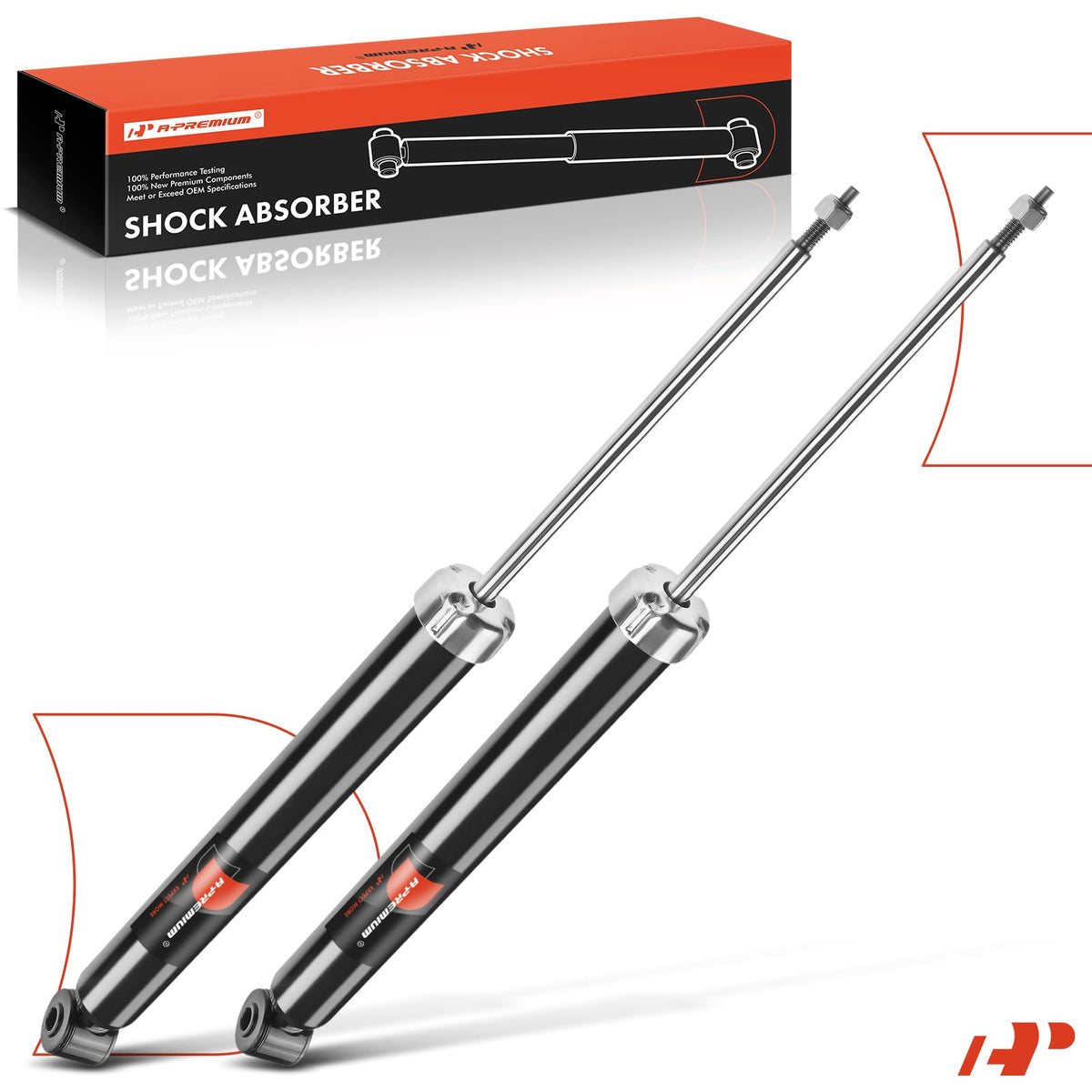 A-Premium shocks on road test demonstrating smoother handling benefit