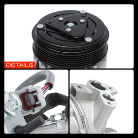 A-Premium compressor in roadside-repair scene showing tool-friendly access and reliability