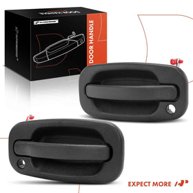 A-Premium handle on a truck in a driveway showing visual improvement and real-world use