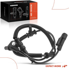 A-Premium sensor near a Ram 1500 front wheel showing intended vehicle application