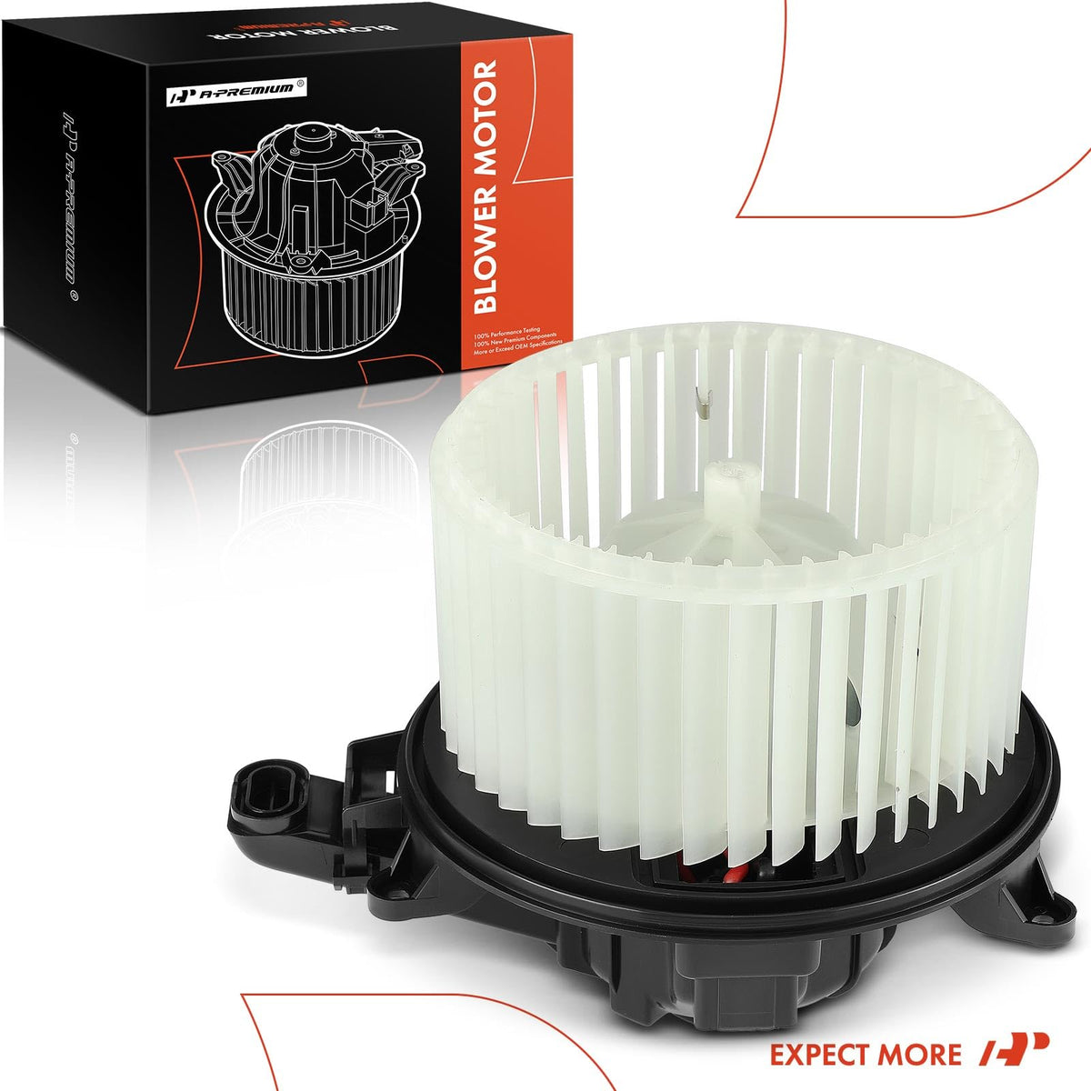 A-Premium blower motor improving airflow in a truck interior for comfort
