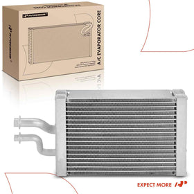 A-Premium lifestyle shot of SUV rear cabin with improved AC comfort after core replacement