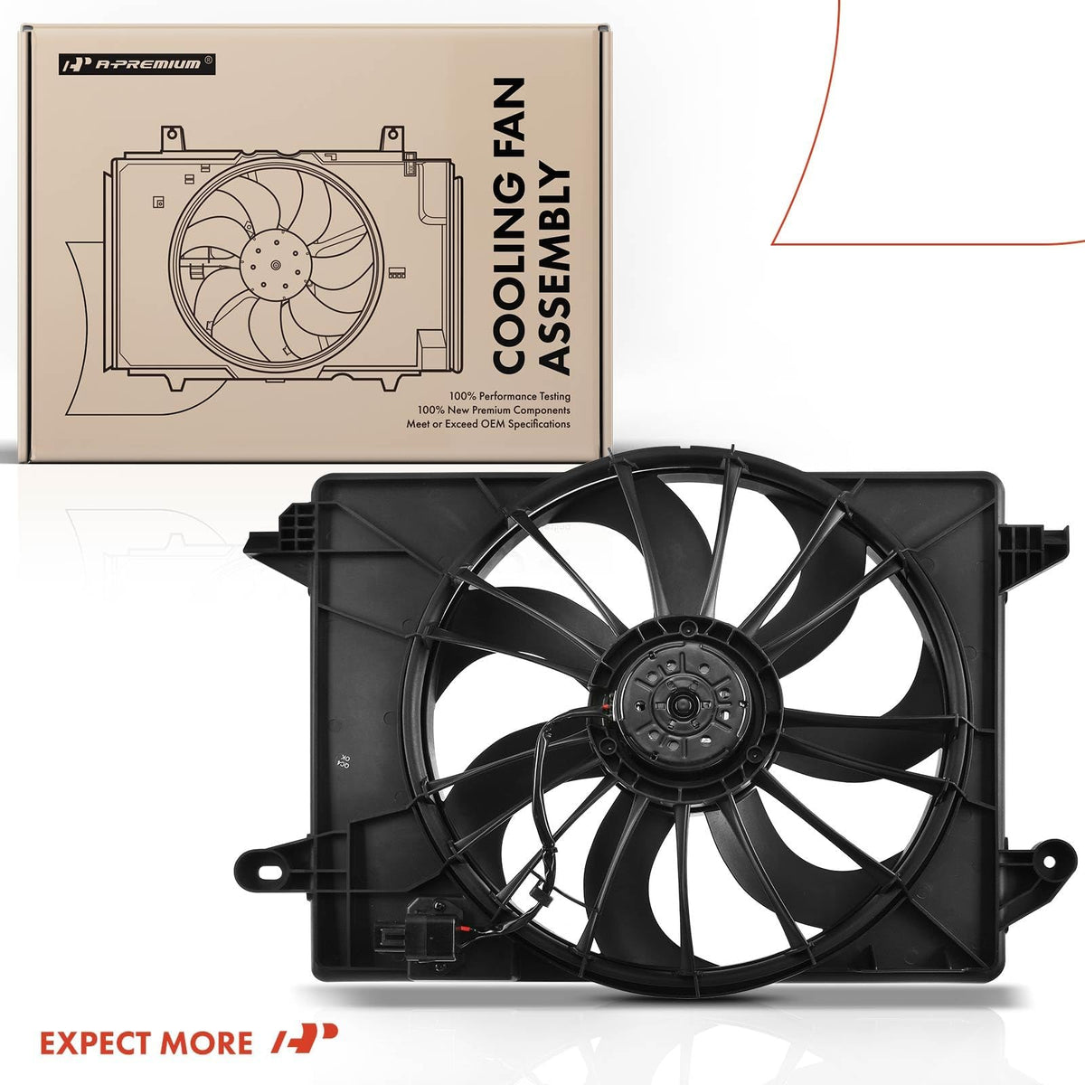 A-Premium installed under hood in vehicle showing practical application