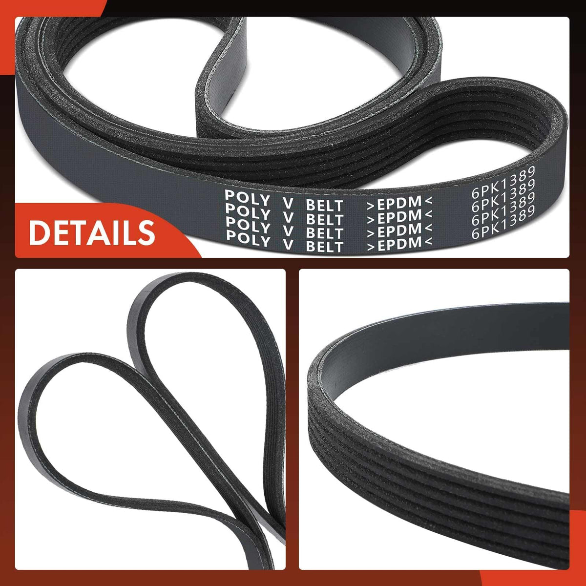 A-Premium belt on workbench with tools illustrating DIY replacement ease