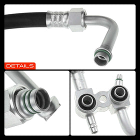 A-Premium hose assembly in a mechanic workshop setting showing ease of replacement