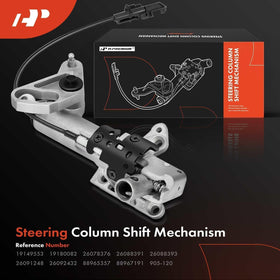 A-Premium lock cable detail attached to mechanism for secure ignition lock operation