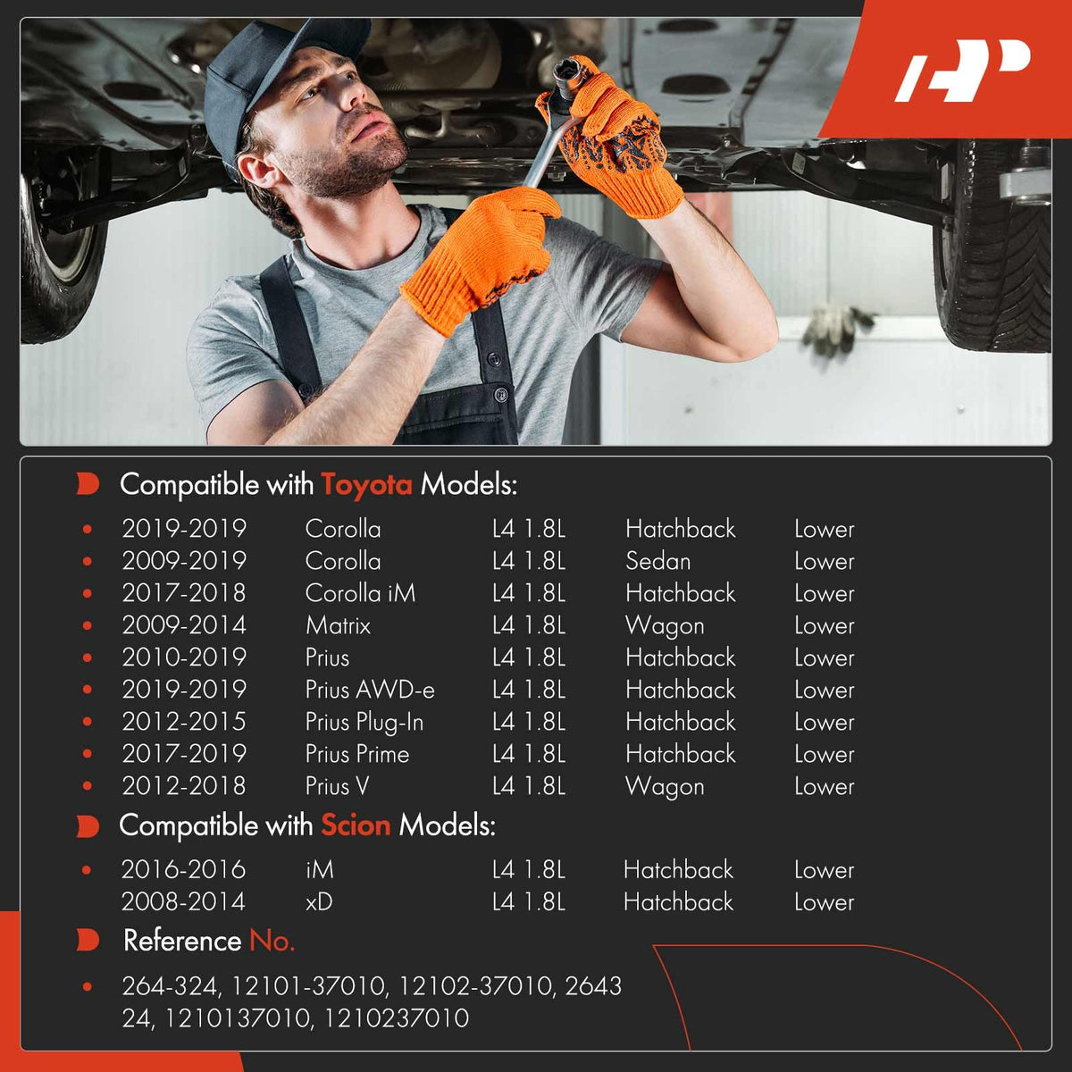 A-Premium close-up of drain plug for easier oil changes
