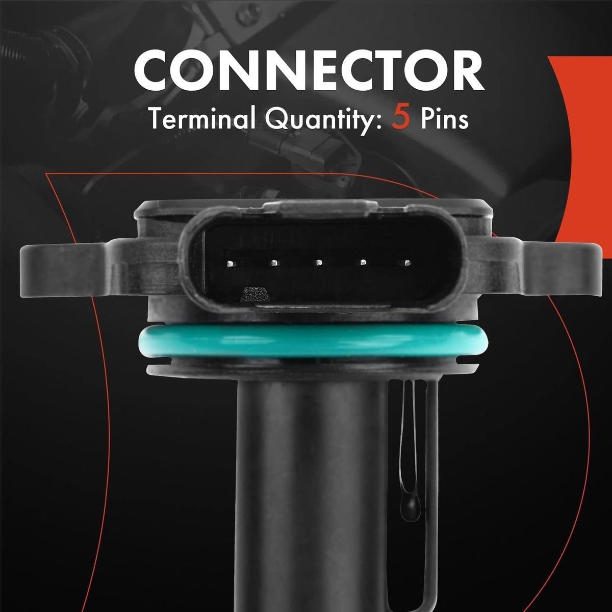 A-Premium MAF sensor close-up of sensing element highlighting precision build