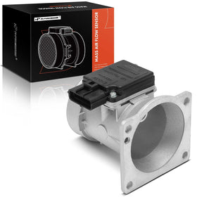 A-Premium MAF sensor front view showing fit and improved airflow accuracy
