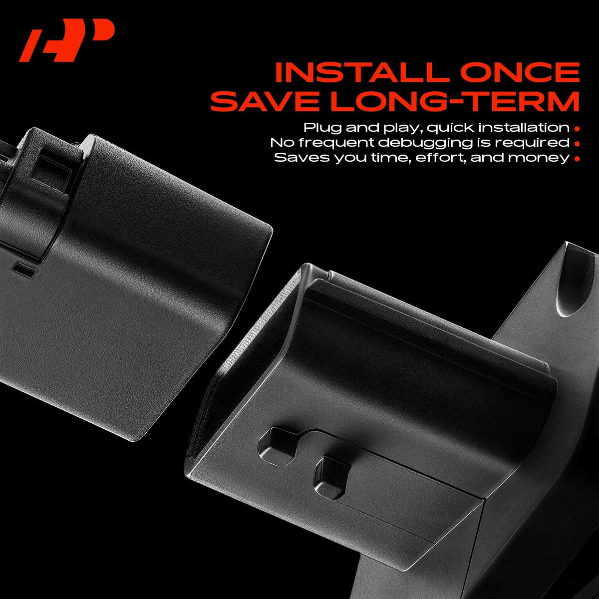 A-Premium MAF sensor installed in engine bay demonstrating correct fit