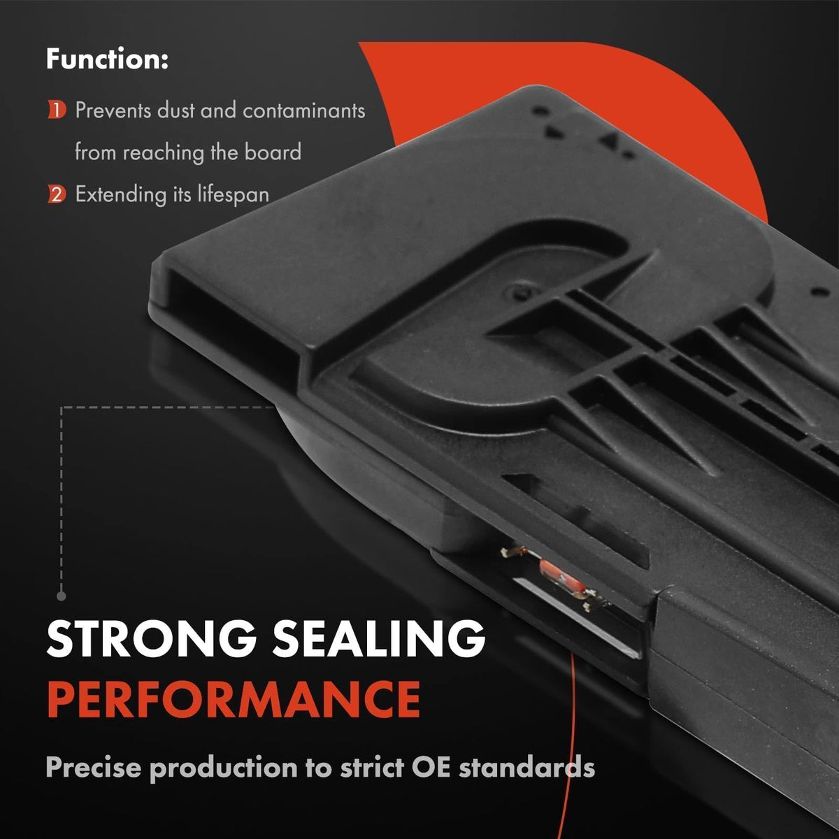A-Premium installed under hood demonstrating direct-fit replacement benefit