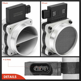 A-Premium MAF packaging and label showing part references for cross-checking