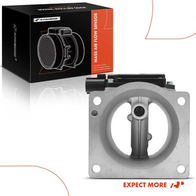 A-Premium MAF sensor packaged with warranty card for buyer confidence