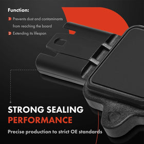 A-Premium MAF sensor beside a ruler showing compact size for space-limited bays