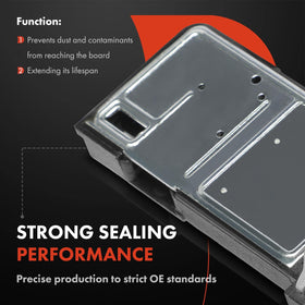 A-Premium MAF sensor mounting holes detail showing bolt-on design for precise alignment and stability