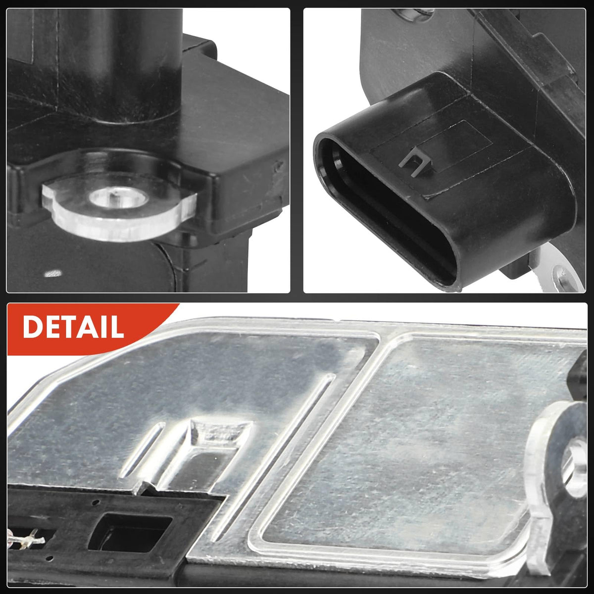 A-Premium MAF sensor beside a coin for size comparison showing compact form and easy handling