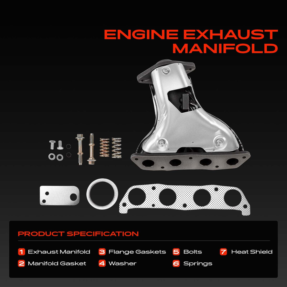 A-Premium gasket and hardware kit included for a complete install benefit
