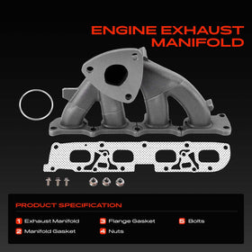 A-Premium gaskets and hardware laid out for complete installation convenience