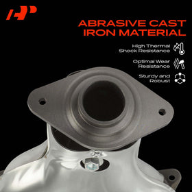 A-Premium close-up of exhaust ports ensuring smooth flow and reliable seal