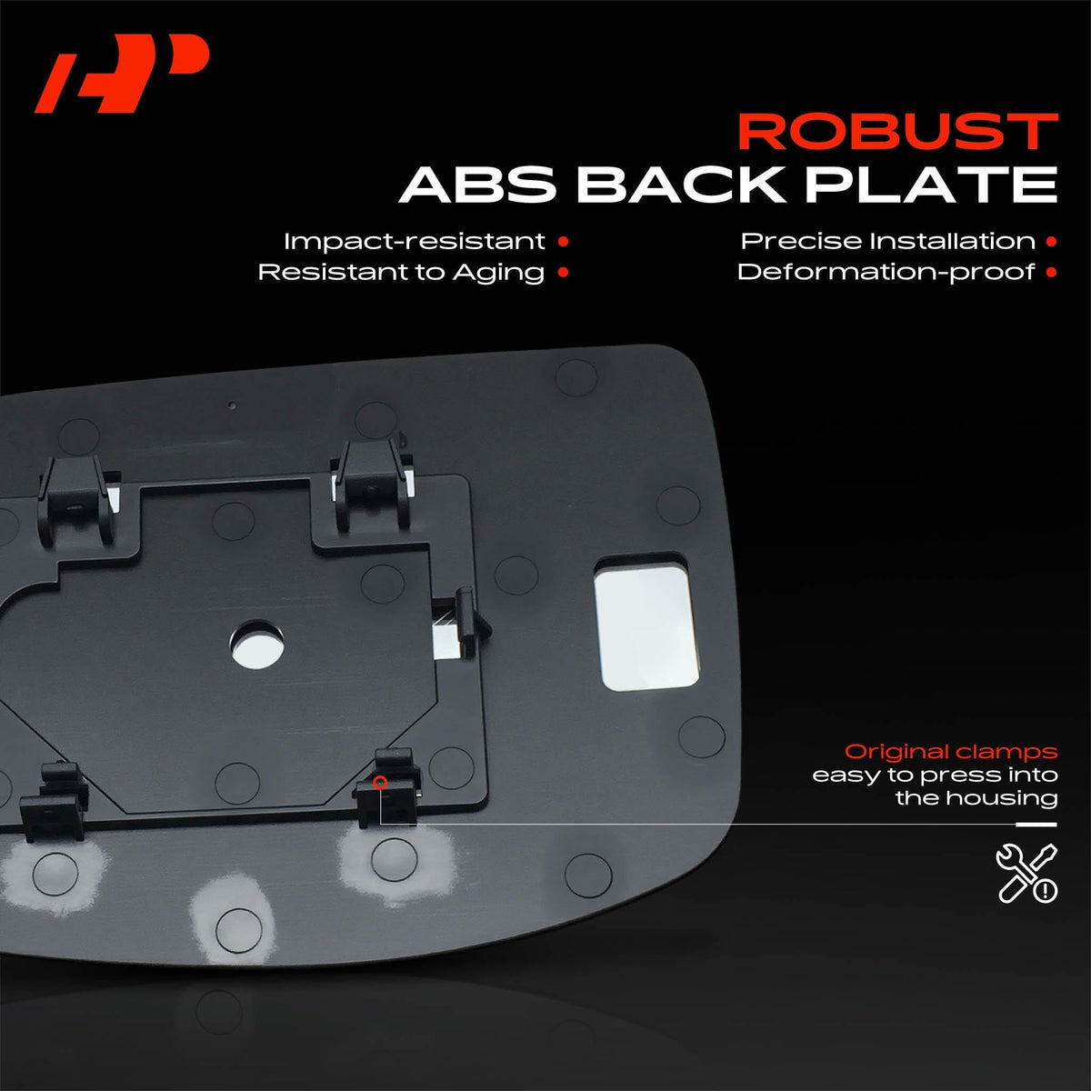 A-Premium manual adjust mechanism view showing simple, tool-free operation