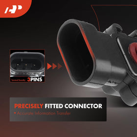A-Premium MAP sensor side profile displaying mounting holes to match factory brackets