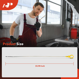 A-Premium calibrated markings and scale for precise oil level readings advantage