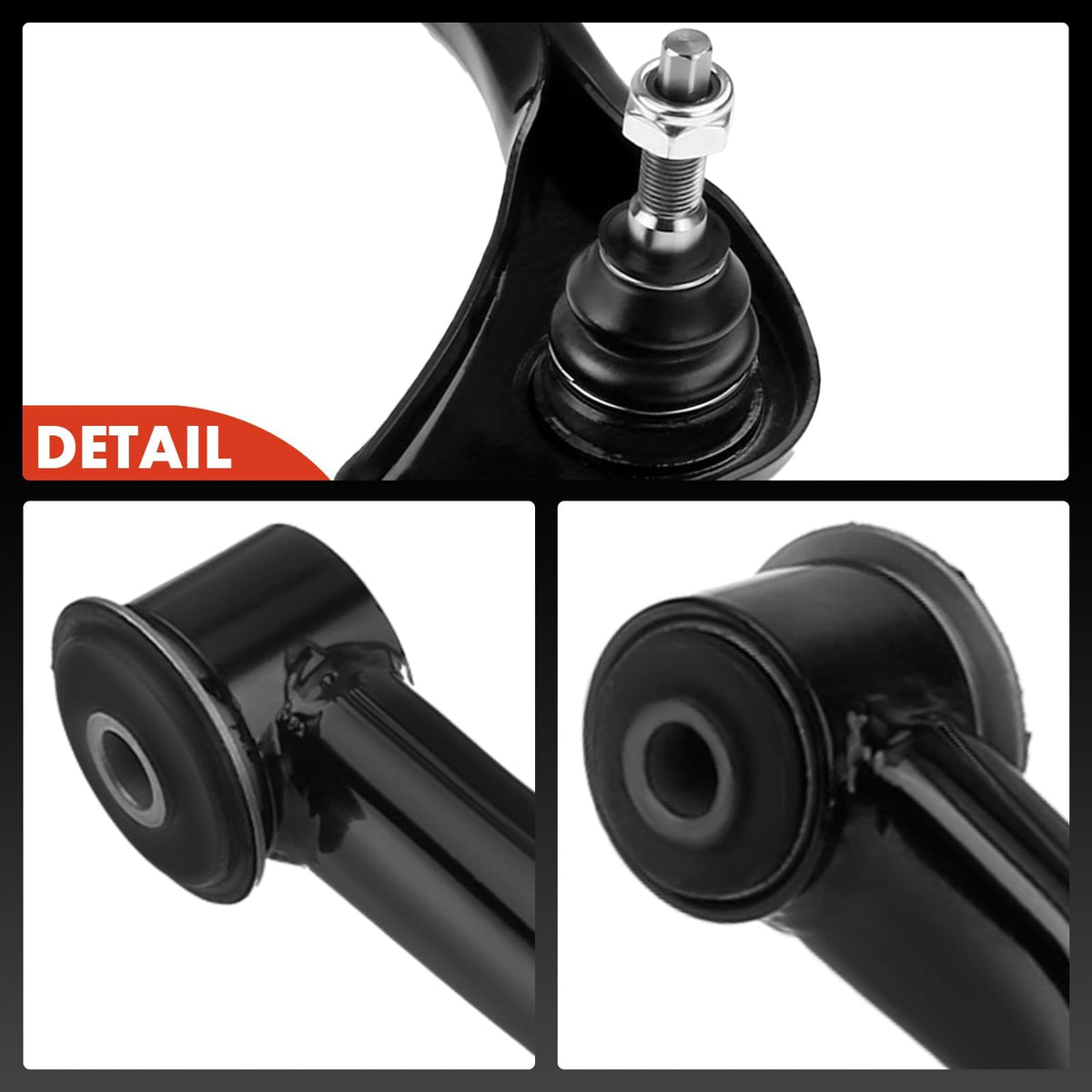 Close detail of A-Premium steel welds and finish showing durable construction and corrosion-resistant coating