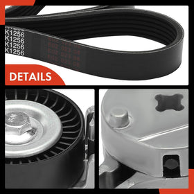 A-Premium mechanic hands installing belt demonstrating simple service and reliability benefit