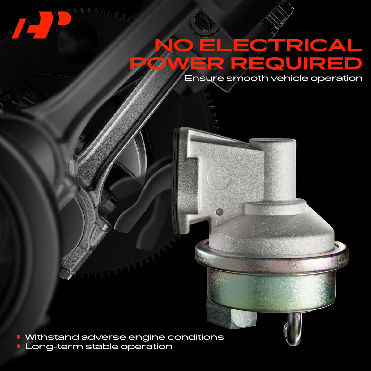 A-Premium pump held in hand to show correct size and easy handling