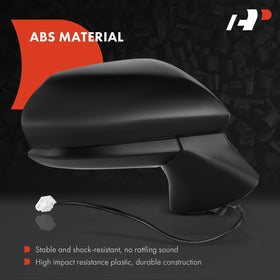 A-Premium mirror back with mounting hardware visible for secure installation
