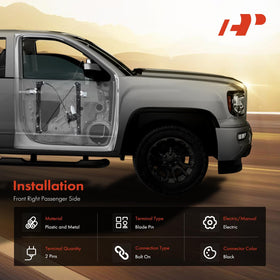 A-Premium motor 2-pin connector detail ensuring correct electrical fit and reliable start