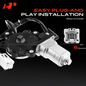 A-Premium motor mounting flange detail showing sturdy attachment points