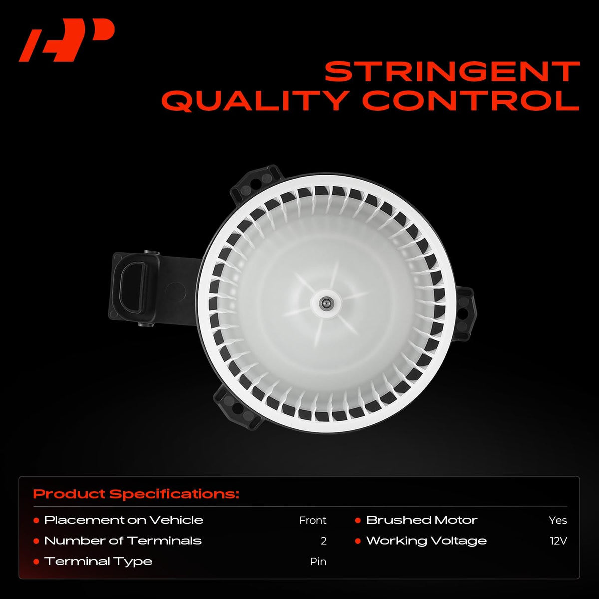 A-Premium motor rotor detail highlighting silicon steel for durability