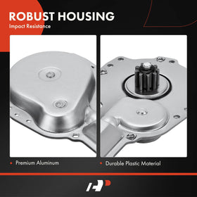 A-Premium side flange view showing exact OE-style mounting alignment