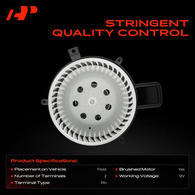 A-Premium motor terminal and connector view showing two-pin plug for quick direct fit