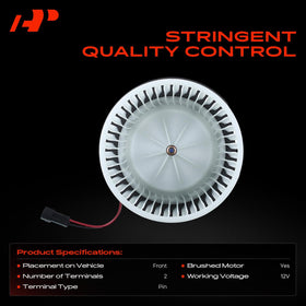A-Premium motor windings detail showing premium copper for durability