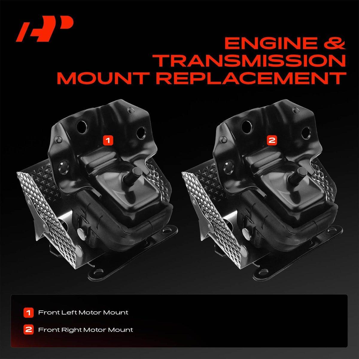 A-Premium mount rubber bushing texture emphasizing vibration damping performance