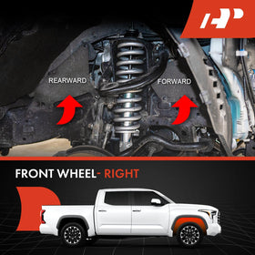 A-Premium liner mounted under wheel well protecting components from debris