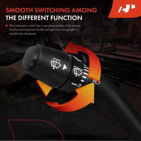 A-Premium mounted on steering column demonstrating straightforward bolt-on installation
