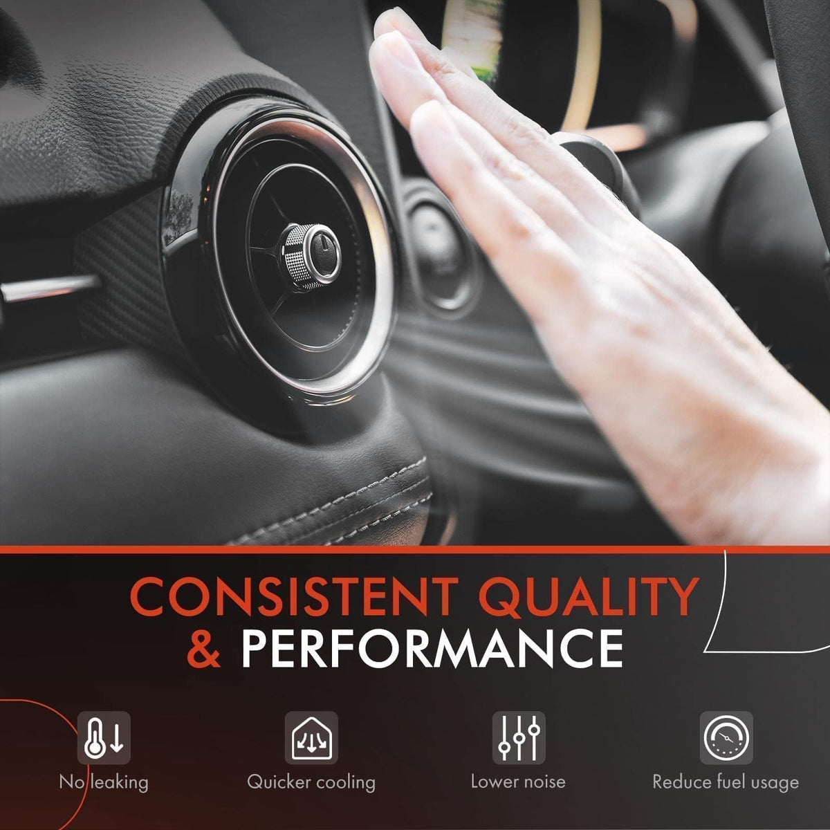 A-Premium mounting bracket angles highlighting precise fitment and ease of installation