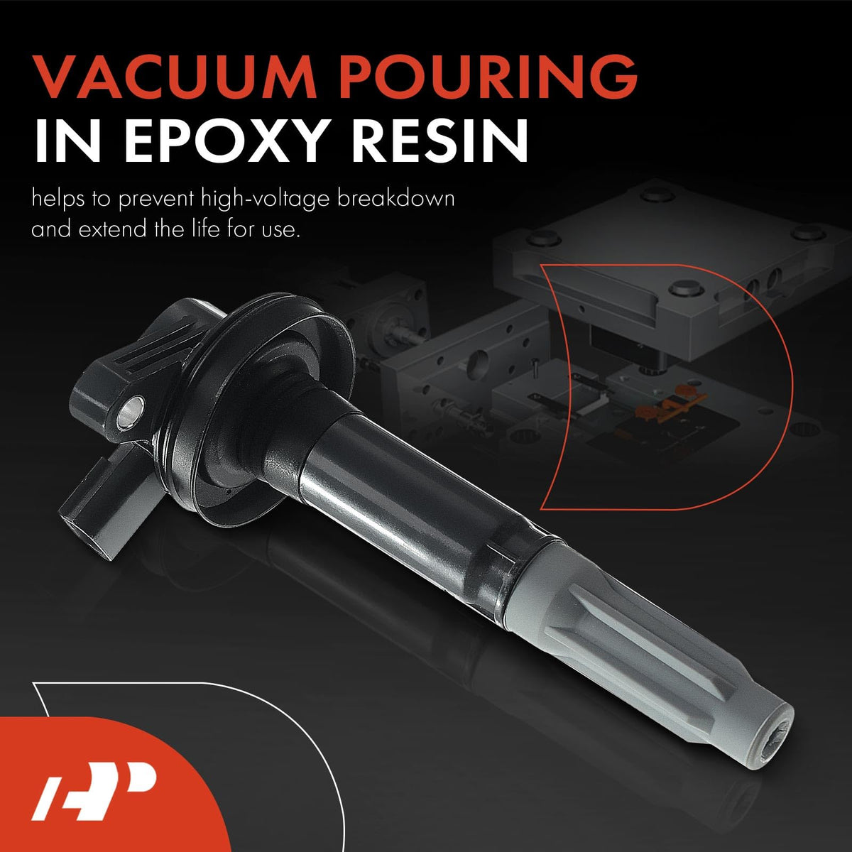 A-Premium mounting bracket closeup showing secure OE-style fitment