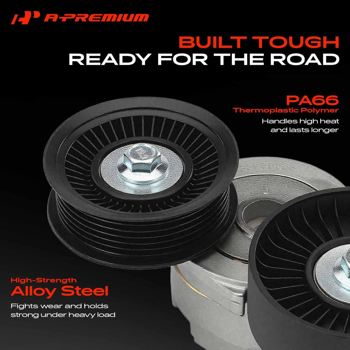 A-Premium mounting bracket detail illustrating bolt points for easy alignment