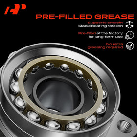A-Premium mounting flange bolt pattern illustrating precise alignment for straightforward fitment