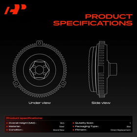 A-Premium close-up of four mounting holes for correct bolt alignment benefit