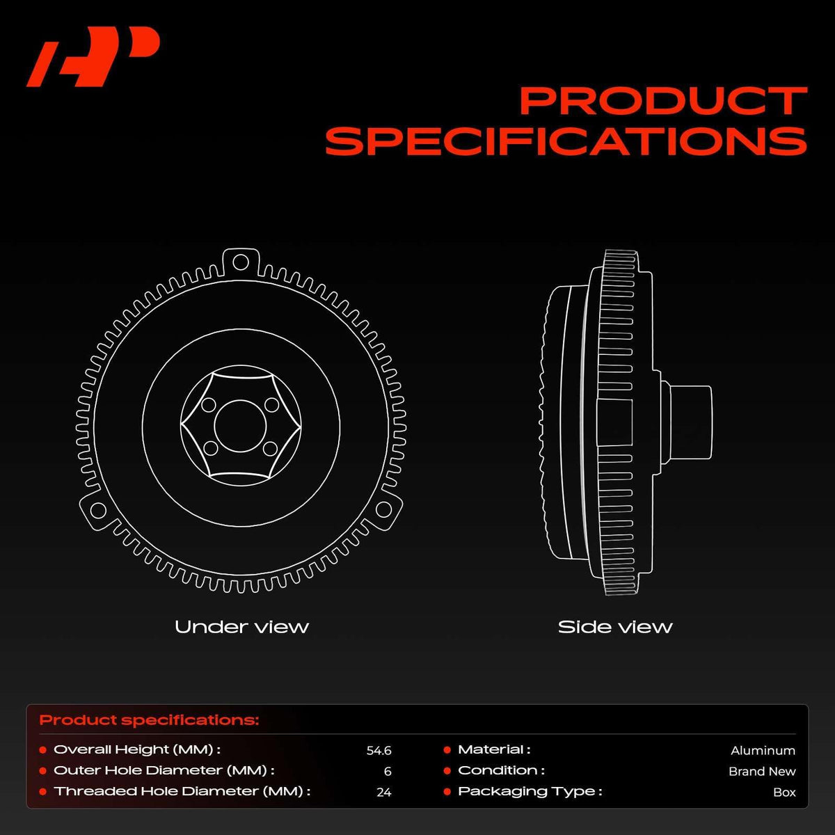 A-Premium mounting holes detail showing three-hole fitment for easy install