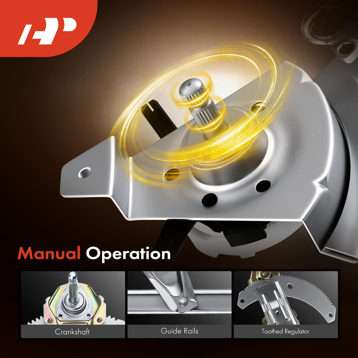 A-Premium mounting point closeup showing precise alignment benefit