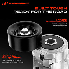 A-Premium mounting point detail showing bolt holes for exact OE fitment benefit