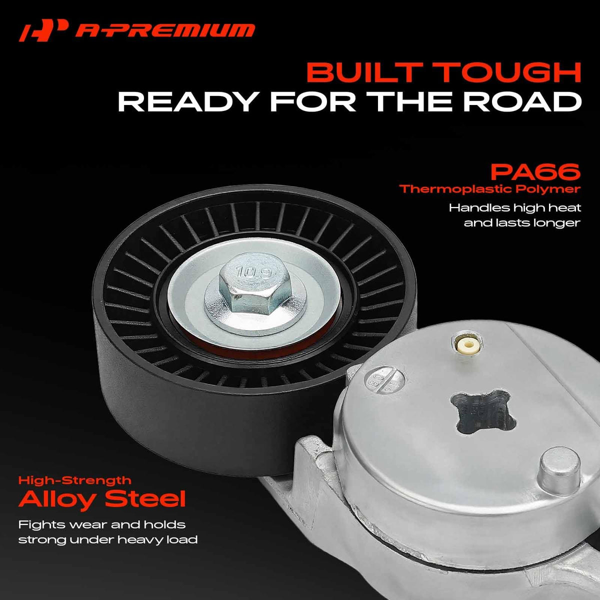 A-Premium mounting point detail showing bolt holes for easy install