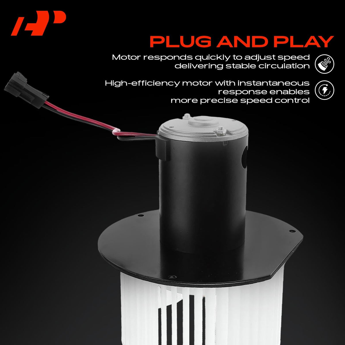 A-Premium mounting points angle showing direct-fit installation ease